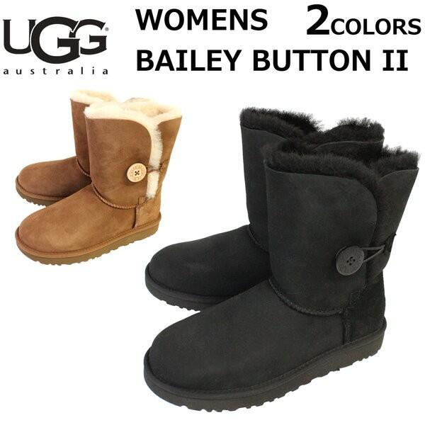並行輸入品 UGG アグ WOMENS BAILEY BUTTON II ウィメンズ ベイリー ボタ...