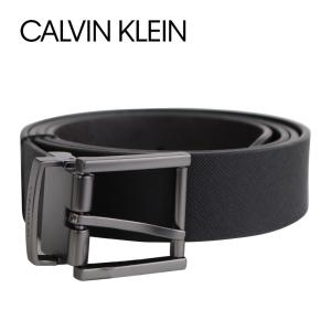 CALVIN KLEIN カルバンクライン Reverible Belt 11CK010025 ベルト メンズ 紳士 ブラック 黒 ブラウン サイズ48 レザー 本革 ビジネス フォーマル プレゼント｜zakka-tokia