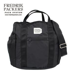 FREDRIK PACKERS フレドリックパッカーズ 210D TIPI TOTE トートバッグ ショルダーバッグ 肩掛け メンズ レディース 20L ブラック 黒 マザーズバッグ 母の日｜zakka-tokia