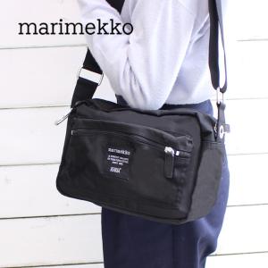 並行輸入品 marimekko マリメッコ My Things Shoulder Bag マイ シングス ショルダーバッグ バッグ レディース ブラック 92519 092519
