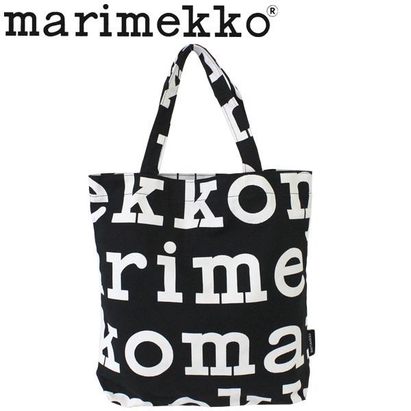 marimekko マリメッコ Logo Notko ロゴ ノトゥコ トートバッグ エコバッグ バッ...