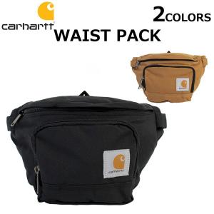Carhartt カーハート WAIST PACK ウエストパック ボディバッグ 鞄 メンズ ブラック ブラウン 89150701 150701｜zakka-tokia