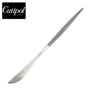 Cutipol クチポール GOA ゴア Dessert knife デザートナイフ グレー シルバー キッチン用品 スプーン カトラリー おしゃれ 人気 シンプル GO06 プレゼント｜zakka-tokia