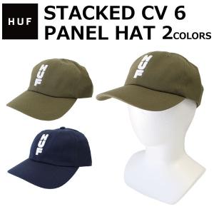 クーポン配布中！HUF ハフ STACKED CV 6 PANEL HAT スタックド パネル ハット キャップ 帽子 メンズ HT00382 母の日｜zakka-tokia