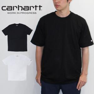 Carhartt WIP カーハート WIP S/S BASE T-SHIRT ショートスリーブ ベース Tシャツ カットソー 半袖 メンズ レディース ブラック ホワイト i026264 送料無料｜zakka-tokia