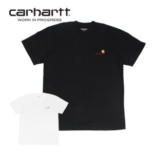 Carhartt WIP カーハート S/S AMERICAN SCRIPT T-SHIRT アメリカン スクリプトTシャツ Tシャツ カットソー 半袖 メンズ レディース 黒 白 I029956