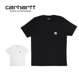 Carhartt WIP カーハート WIP S/S POCKET T-SHIRT ショートスリーブ ポケットTシャツ Tシャツ カットソー 半袖 メンズ レディース ブラック ホワイト I030434