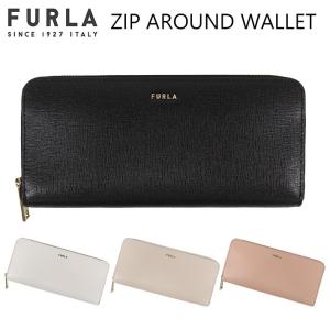 FURLA フルラ BABYLON ZIP AROUND XL バビロン ジップアラウンド PCX8UNO B30000 長財布 レディース グレー ベージュ グレージュ ブラック 黒 送料無料 母の日｜zakka-tokia