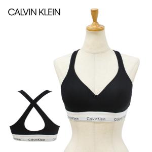 CALVIN KLEIN カルバンクライン COTTEN PADDED BRALETTE コットン パッド ブラレット QF1654 スポーツブラ スポブラ 下着 レディース ブラック 黒 父の日