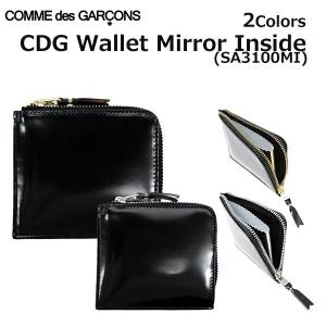 Wallet Comme des Garcons ウォレット コム デ ギャルソン CDG Mirror Inside ミラー インサイド SA3100MI コインケース 財布 メンズ レディース ブラック｜zakka-tokia