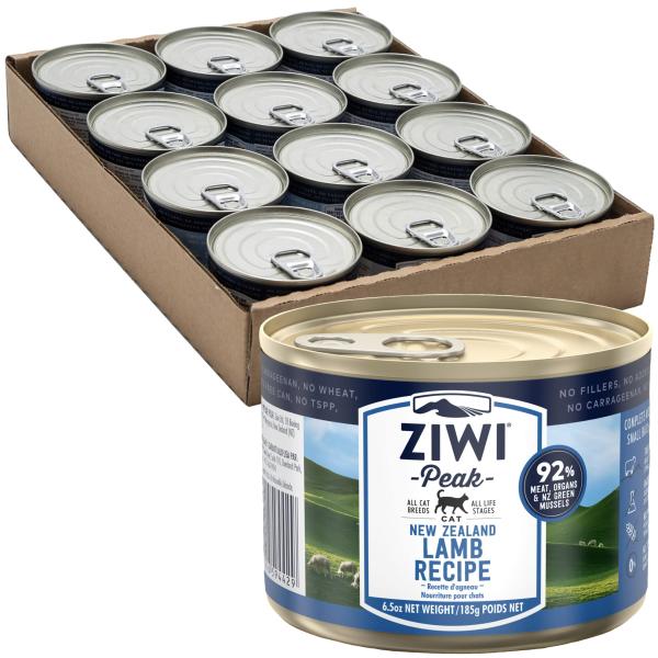 ZIWI ピーク キャット缶 ラム 185g×12缶