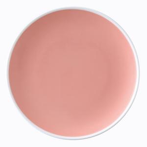 NARUMI(ナルミ) プレート 皿 ポーチュラカ 21cm ピンク シンプル かわいい マットな質感 平皿 母の日 電子レンジ温め 食洗機対応 ギフ｜zakka-union