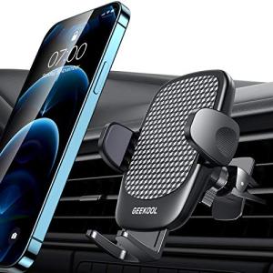 車載ホルダー GEEKOOL 厚いケース対応、片手操作 スマホホルダー