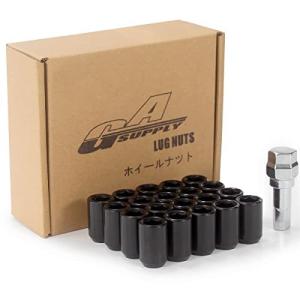 GAsupply スチール製ホイールナットM12×P1.5を内六角にドレスアップ ホイールロックナット 専用ソケット付き レーシングナット タイヤナッ