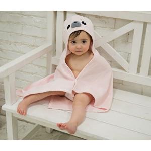 DEIGO フードバスタオル アザラシ ピンク 0-24ヶ月 #5907