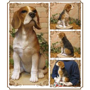 置物 動物 可愛い 犬の置物 ビーグル リアル...の詳細画像1