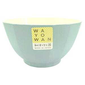 アサヒ興洋 お椀 中椀 角型 ペールブルー 1個入 日本製