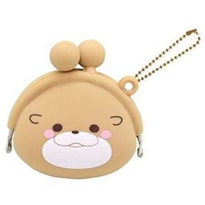 山二 からふるふれんず ミニシリコンがまぐち カワウソ 約H5.5×W5×D2.5cm 9297