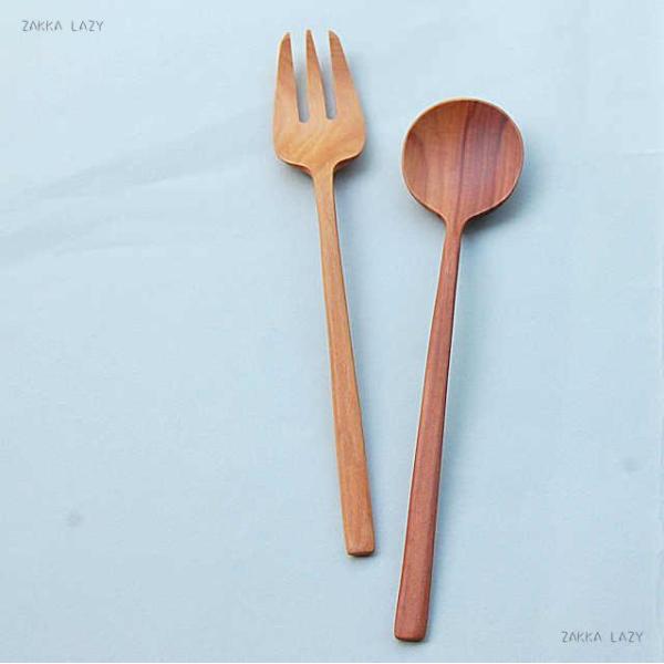 ナチュレカトラリー ディナー　　ウッド カトラリー 木 木製 キッチンツール シンプル おしゃれ【ネ...