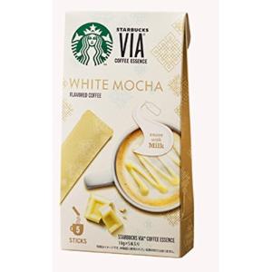 スターバックス ヴィアR コーヒー エッセンス ホワイト モカ 5本入り starbucks VIA