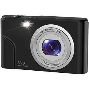 デジカメ WINAKETH デジタルカメラ 3600万画素 1080P録画 8MP CMOSセンサー搭載 手ぶれ補正 光学16倍ズーム 多機能