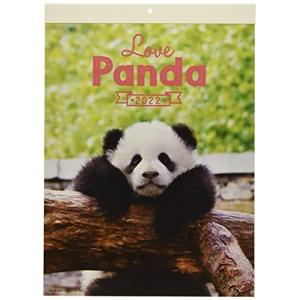 グリーティングライフ 2022年 カレンダー 壁掛け パンダ C-1385-PA