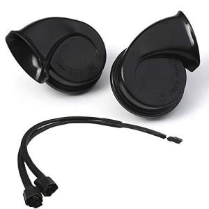 KYOUDEN 車 ホーン ホンダ車汎用ホーン 二股分岐ハーネス セット 12V レクサス 純正サウンド ホーン 防水 汎用 110db 高音/