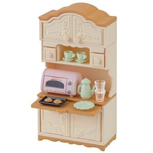 シルバニアファミリー 家具 食器棚 トースターセット 6.0x3.5x11.6cm カ-419