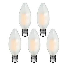シャンデリア電球 LED エジソン電球 ローソク型 60W形相当 600lm E17 6W 復古電球 磨りガラスの材質 調光器非対応 2700K