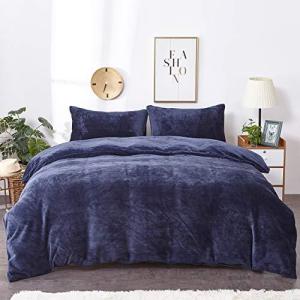 DACANS(ダカンス) 布団カバー 3点セット 寝具カバーセット 枕カバー 掛け布団カバーファスナー仕様 ベッドシーツ 敷き布団カバーマイクロファ