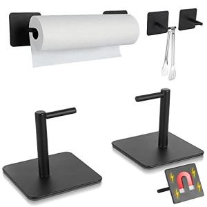 Wowfill キッチンペーパーホルダー マグネット きっちんぺーぱー ホルダー ペーパータオル ホルダー 冷蔵庫 304ステンレス キッチン収
