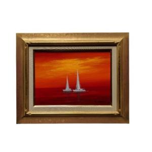 絵画 油絵 F4サイズ（4号） 武井 誠 上高地 : ざっか菜の花ヤフー店