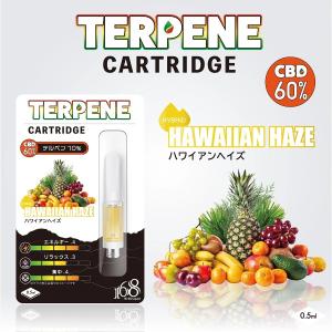 CBD60%テルペン10%配合 BI-SO TERPENEHawaiianHaze テルペンハワイアンヘイズカートリッジ ビソ シーシャ ミニシーシャ 電子シーシャ 持運びシーシャ VAPE