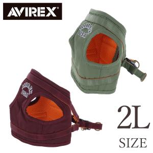 AVIREX（アヴィレックス） 犬 服 AVIREX/MA-1ロゴワインレッド