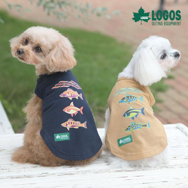 犬 服 犬服 ペット服 ドッグウェア 犬の服  タンクトップ | LOGOS ロゴス フィッシュタン...