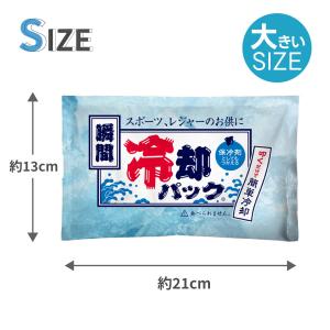 【大きいサイズ】 熱中症対策グッズ 瞬間冷却パ...の詳細画像1
