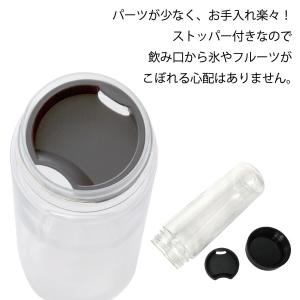 水筒 500ml クリアボトル ウォーターボト...の詳細画像2