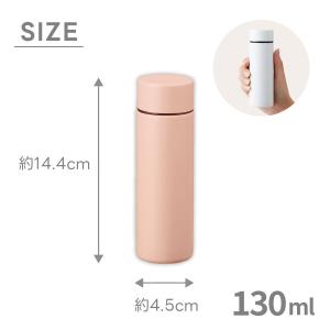 サーモ 水筒 130ml ステンレスボトル ウ...の詳細画像1