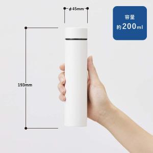 ステンレスボトル 200ml ロング ミニサイ...の詳細画像1