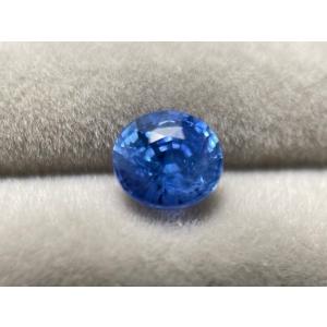1.42カラットのブルーサファイア ブルーサファイア ダイヤモンドリング SA 1.48ct D 0.37ct K18WG 日独