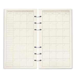 oToday リフィル システム手帳 バイブル ノート メモ帳 6穴 ビジネス プライベート