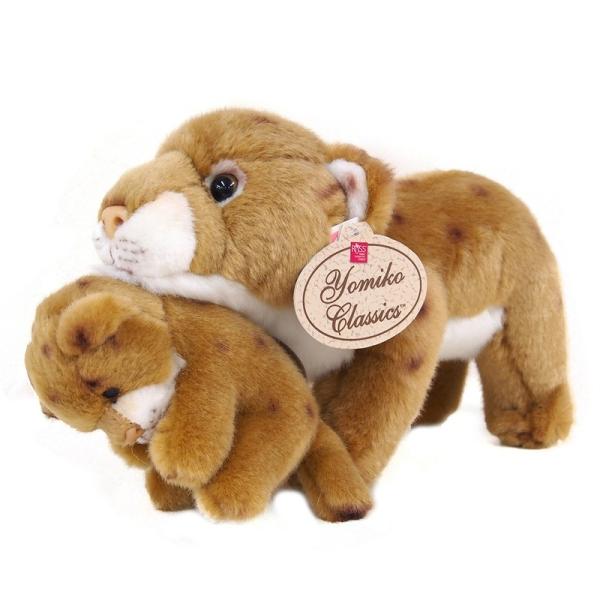 RUSS  YOMIKO ライオンのぬいぐるみ マミーベビーライオン（ライオンの親子）