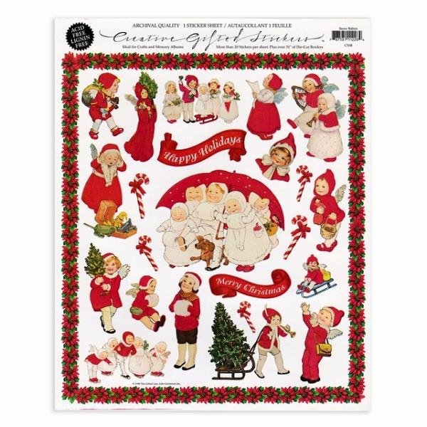 The Gifted Line シール ステッカー レトロ（Snow Babies） クリスマス ヴ...