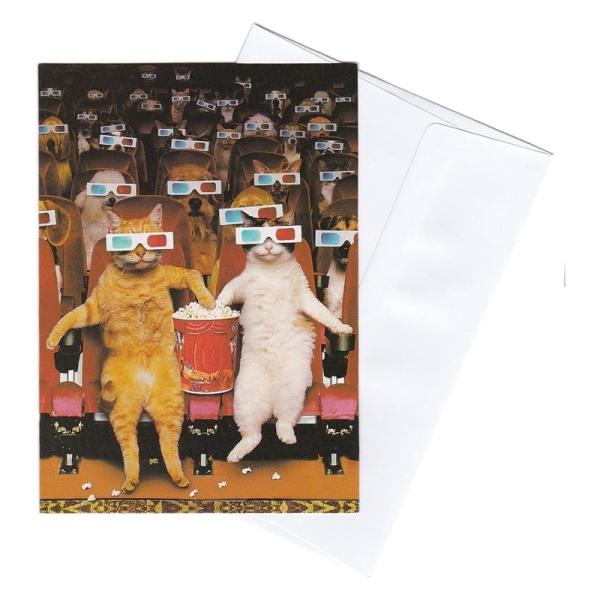 【35%OFF】ポータル アニマル グリーティングカード 封筒付き Lund-That's Ente...