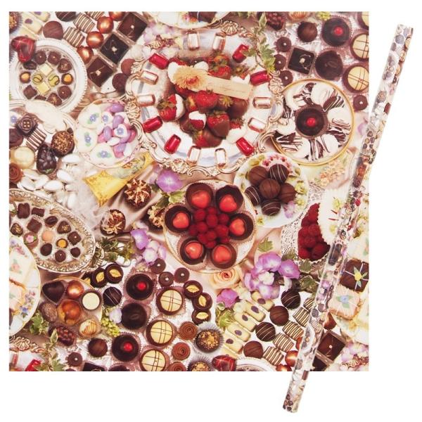 The Gifted Line  ラッピングペーパー | 包装紙 （チョコレート） 幅76.2cm×...