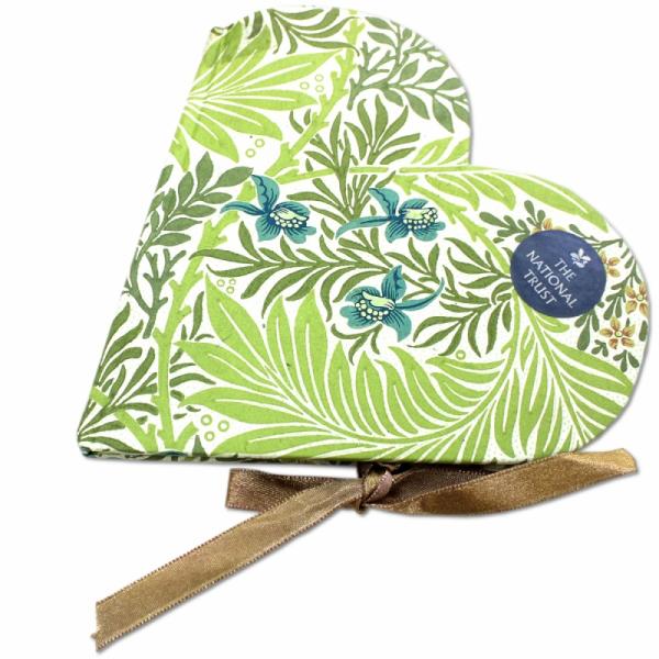 ハート型メモ帳 Larkspur