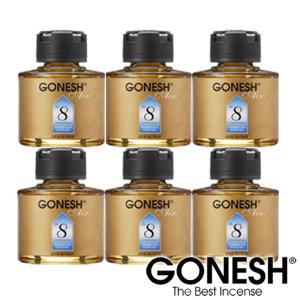 GONESH ガーネッシュ No.8 6個セット リキッド 瓶 エアフレッシュナー 芳香剤 車 送料無料 プレゼント｜zakkart-ys