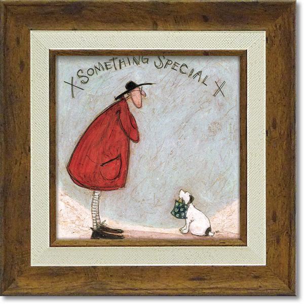 絵画 サムトフト 「スペシャルな何か」 インテリア 壁掛け 額入り イギリス 女性作家 おしゃれ ア...