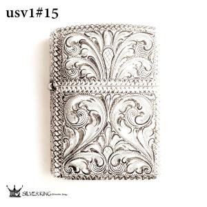 ZIPPO（ジッポー） シルバーキング 純銀 ライター Silver King 5点