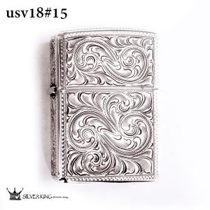 ZIPPO（ジッポー） 純銀ジッポーライター Silver King シルバーキング
